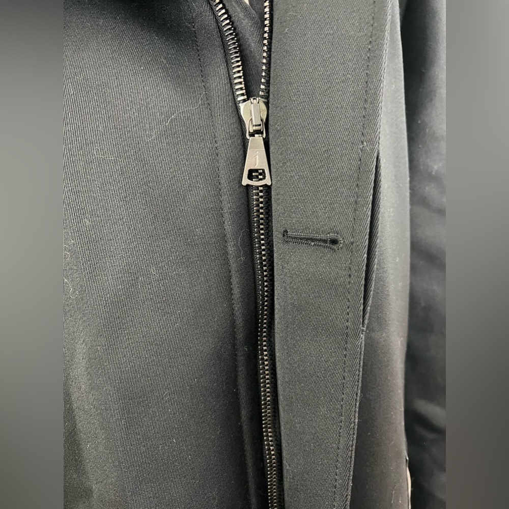 John Varvatos Black Virgin Wool Italian Coat - Men’s US 42 / EU 52 - Picture 10 of 16